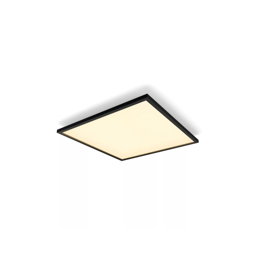 Philips - LED prigušiva plafonska svetiljka Hue AURELLE LED/39W/230V 2200-6500K 60x60 cm crna