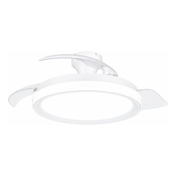 Philips - LED prigušiva plafonsko svetlo sa ventilatorom BLISS LED/35W/230V belo + daljinski upravljač