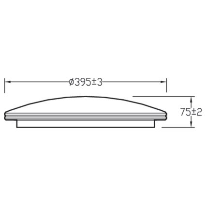 Philips - LED prigušiva stropna svetiljka LED/23W/230V 2700-6500K + daljinski upravljač