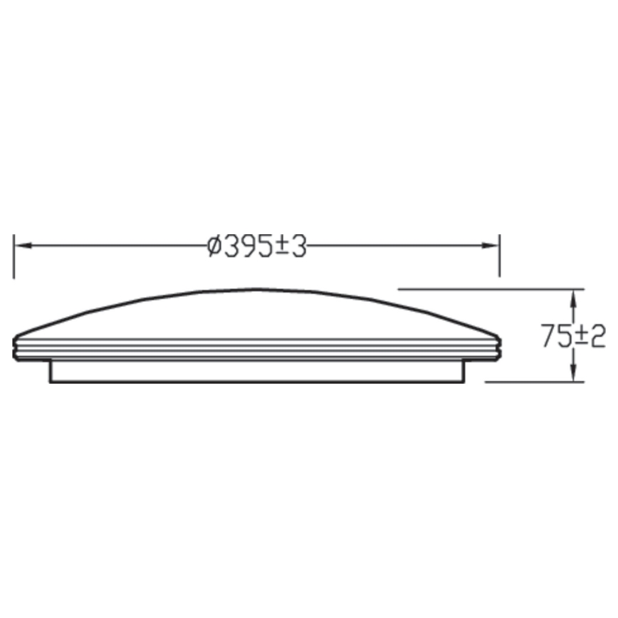 Philips - LED prigušiva stropna svetiljka LED/23W/230V 2700-6500K + daljinski upravljač