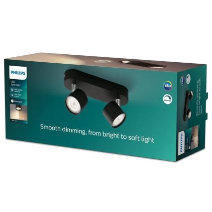 Philips - LED prigušiva spot svetiljka 2xLED/4,5W/230V
