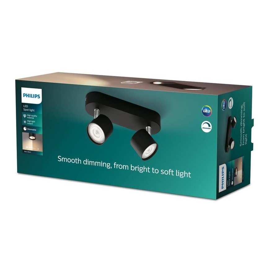 Philips - LED prigušiva spot svetiljka 2xLED/4,5W/230V