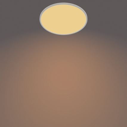 Philips - LED prigušiva spoljašnja svetiljka SUPERSLIM SCENE SWITCH LED/15W/230V IP54 bela