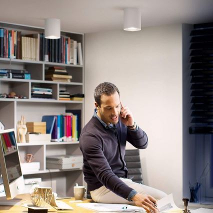 Philips - LED prigušiva spot svetiljka Hue PILLAR 1xGU10/4,2W/230V 2200-6500K bela