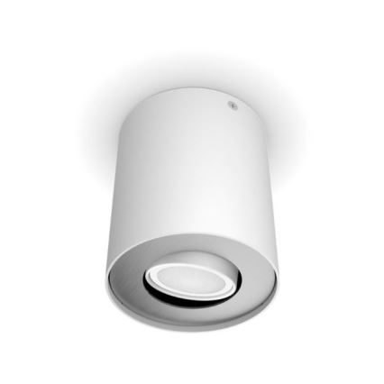 Philips - LED prigušiva spot svetiljka Hue PILLAR 1xGU10/4,2W/230V 2200-6500K bela
