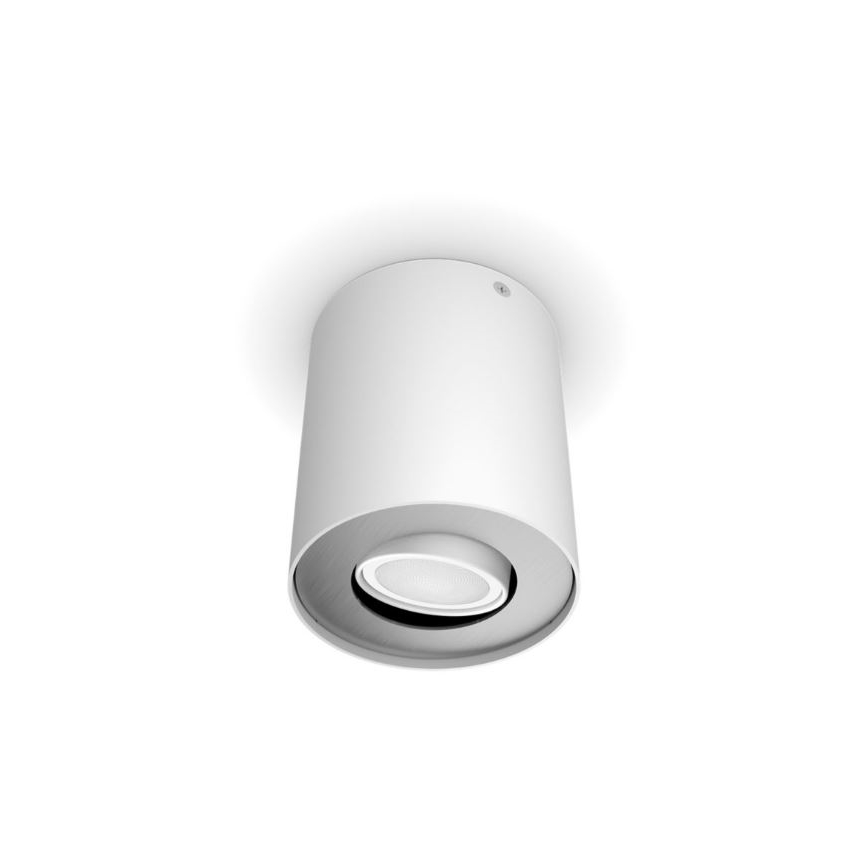 Philips - LED prigušiva spot svetiljka Hue PILLAR 1xGU10/4,2W/230V 2200-6500K + daljinski upravljač bela