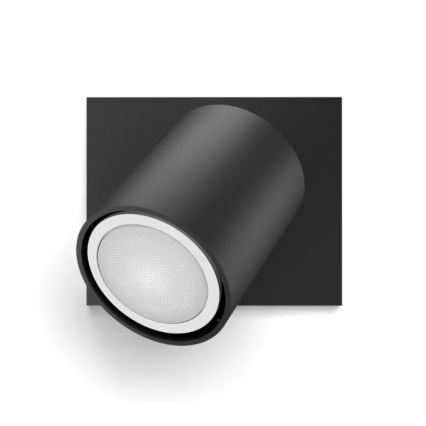Philips - LED prigušiva spot svetiljka Hue RUNNER 1xGU10/4,2W/230V 2200-6500K crna