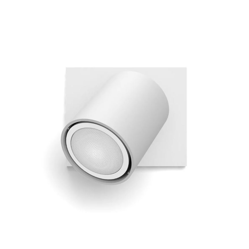 Philips - LED prigušiva spot svetiljka Hue RUNNER 1xGU10/4,2W/230V 2200-6500K + daljinski upravljač bela