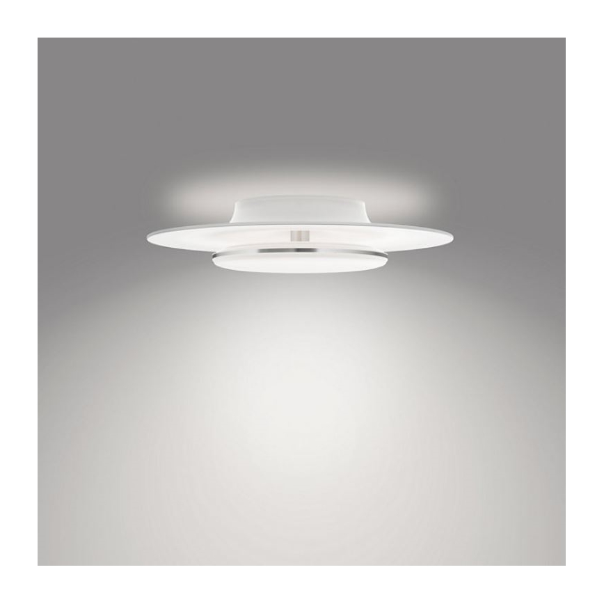Philips- LED prigušiva stropna lampa SCENE SWITCH LED/30W/230V 4000K srebrna