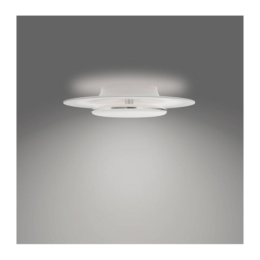Philips- LED prigušiva stropna lampa SCENE SWITCH LED/30W/230V 4000K srebrna