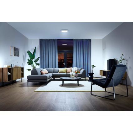 Philips - prigušiva LED stropna svetiljka Hue AURELLE LED/19W/230V 2200-6500K 30x30 cm bela