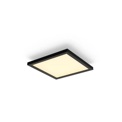 Philips - LED prigušiva stropna svetiljka Hue AURELLE LED/19W/230V 2200-6500K 30x30 cm crna