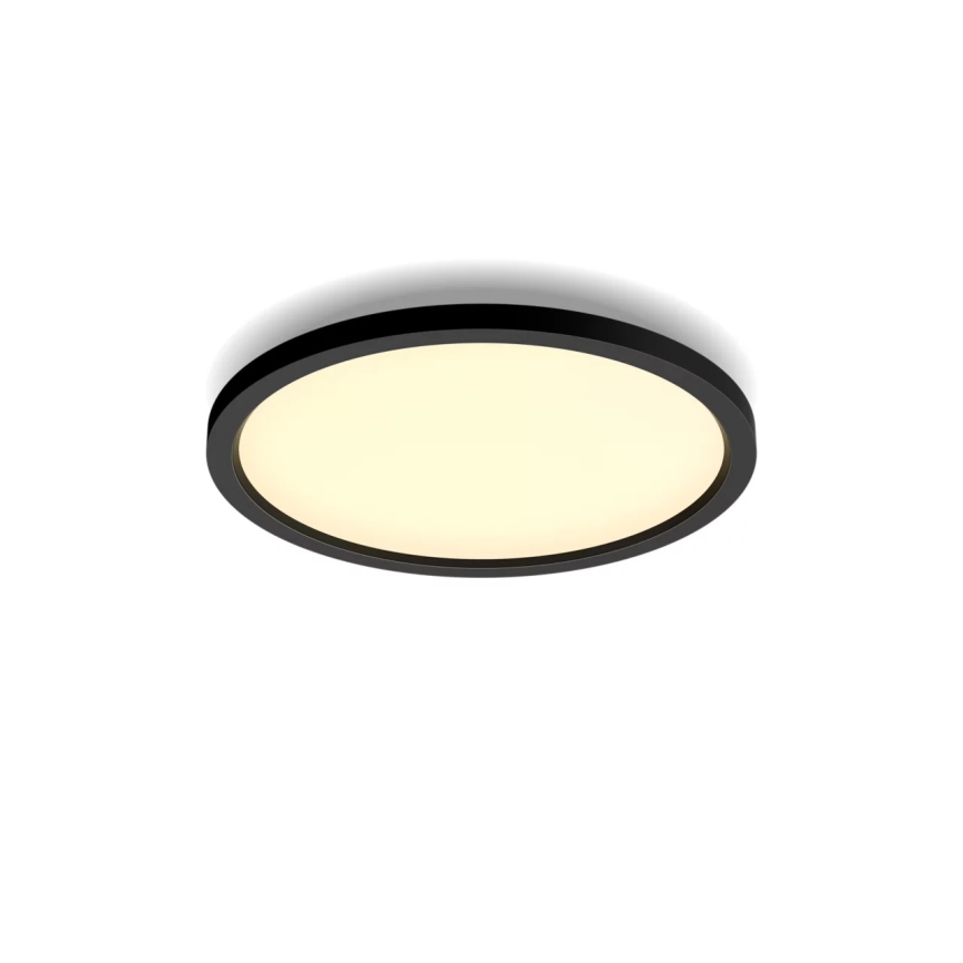 Philips - LED prigušiva stropna lampa Hue AURELLE LED/21W/230V 2200-6500K prečnik 39,5 cm crna
