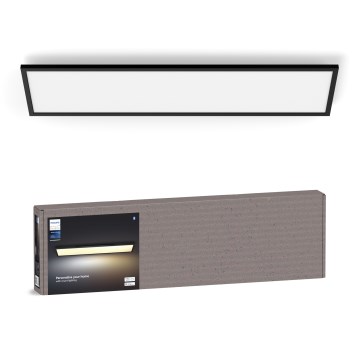 Philips - LED prigušiva stropna svetiljka Hue AURELLE LED/39W/230V 2200-6500K 120x30 cm crna