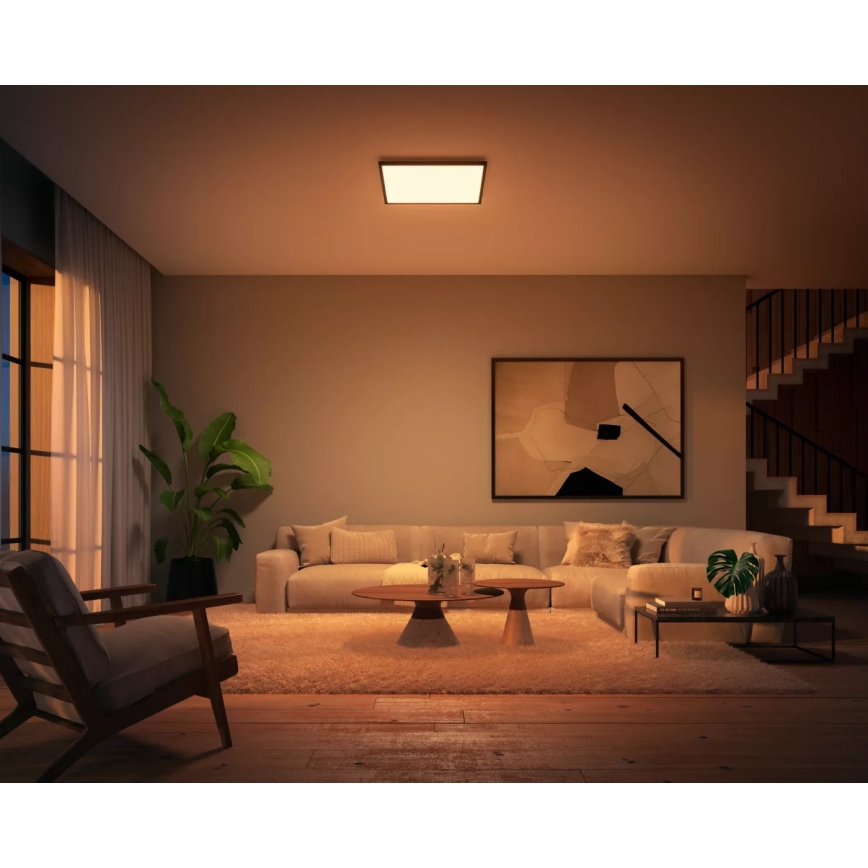 Philips - prigušiva LED plafonska svetiljka Hue AURELLE LED/39W/230V + daljinski upravljač