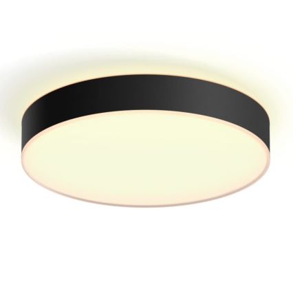 Philips - LED prigušiva plafonsko svetlo Hue LED/33,5W/230V 2200-6500K pr. 425 mm crna + daljinski upravljač