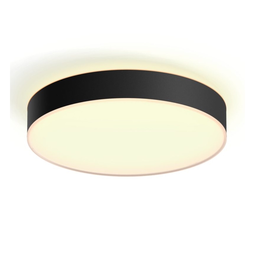 Philips - LED prigušiva plafonsko svetlo Hue LED/33,5W/230V 2200-6500K pr. 425 mm crna + daljinski upravljač