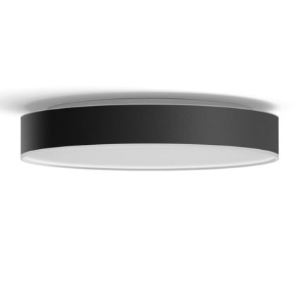 Philips - LED prigušiva plafonsko svetlo Hue LED/33,5W/230V 2200-6500K pr. 425 mm crna + daljinski upravljač
