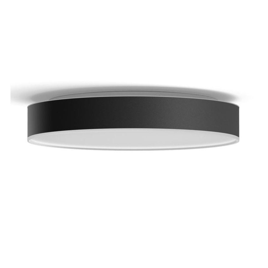 Philips - LED prigušiva plafonsko svetlo Hue LED/33,5W/230V 2200-6500K pr. 425 mm crna + daljinski upravljač