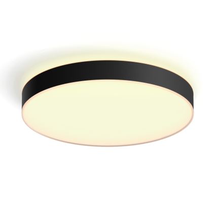 Philips - LED prigušiva plafonska lampa Hue LED/48W/230V 2200-6500K preč. 551 mm crna + daljinski upravljač