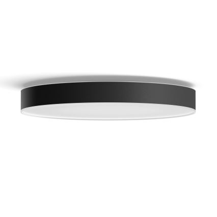 Philips - LED prigušiva plafonska lampa Hue LED/48W/230V 2200-6500K preč. 551 mm crna + daljinski upravljač