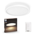 Philips - LED prigušiva stropna svetiljka Hue LED/19W/230V 2200-6500K + daljinski upravljač