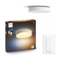 Philips - LED prigušiva stropna svetiljka Hue LED/33,5W/230V 2200-6500K preč. 425 mm bela + daljinski upravljač