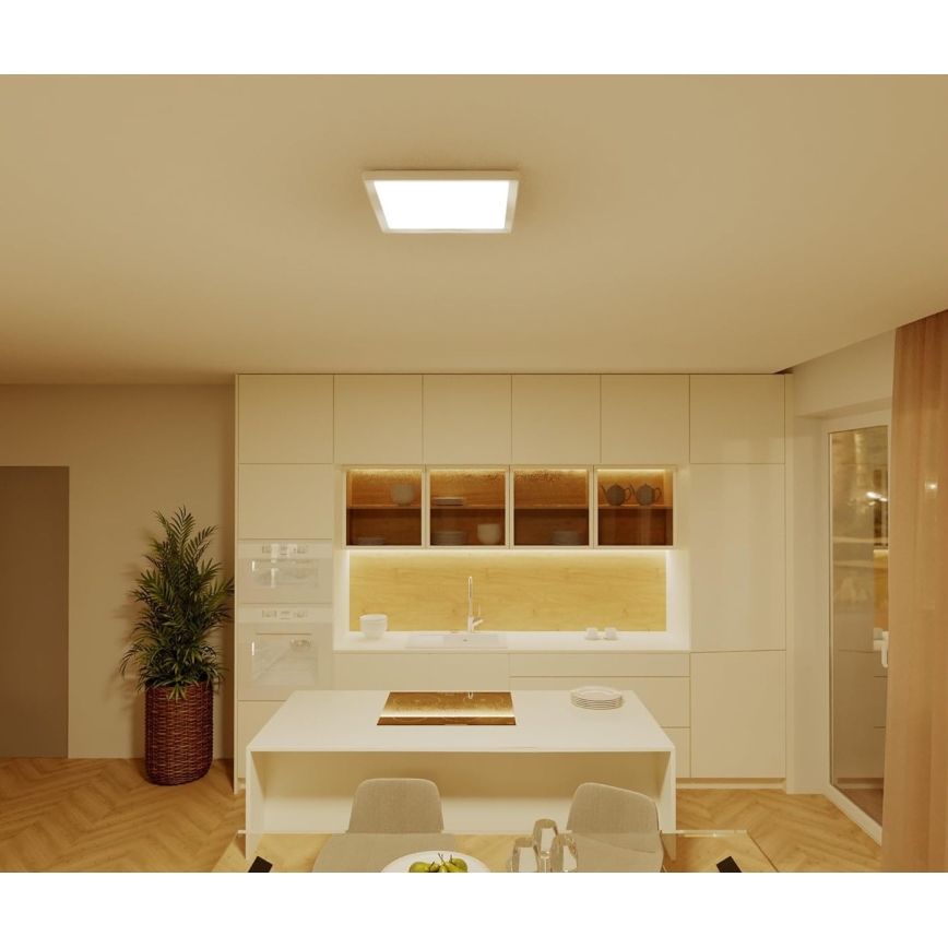 Philips - LED prigušiva stropna svetiljka LED/15W/230V 2700K 39,5x39,5 cm