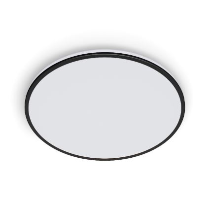 Philips - LED prigušiva stropna svetiljka SCENE SWITCH LED/18W/230V pr. 30 cm 4000K crna