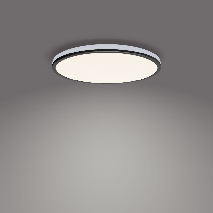 Philips - LED prigušiva stropna svetiljka SCENE SWITCH LED/18W/230V pr. 30 cm 4000K crna
