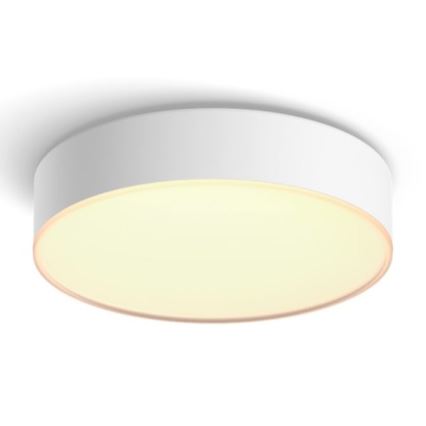 Philips - prigušiva LED plafonska svetiljka Hue LED/9,6W/230V 2200–6500K prečnik 261 mm bela + daljinski upravljač