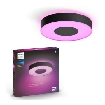 Philips - LED RGB plafonsko svetlo Hue INFUSE, prigušiva, LED/33,5W/230V 2000-6500K prečnik 381 mm crna