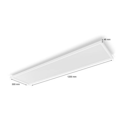 Philips - LED RGB prigušiva panel Hue White And Color Ambiance LED/60W/230V 2000-6500K