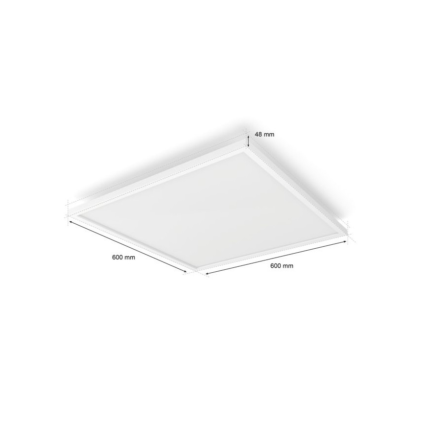 Philips - RGB LED prigušiva panel Hue White And Color Ambiance LED/60W/230V 2000-6500K