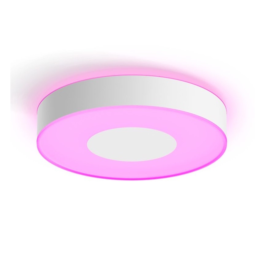 Philips -LED RGB Prigušiva stropna svetiljka Hue INFUSE LED/33,5W/230V 2000-6500K prečnik 381 mm bela