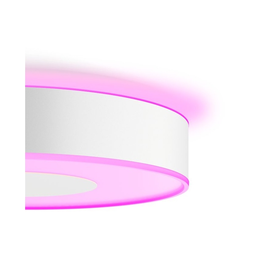 Philips -LED RGB Prigušiva stropna svetiljka Hue INFUSE LED/33,5W/230V 2000-6500K prečnik 381 mm bela