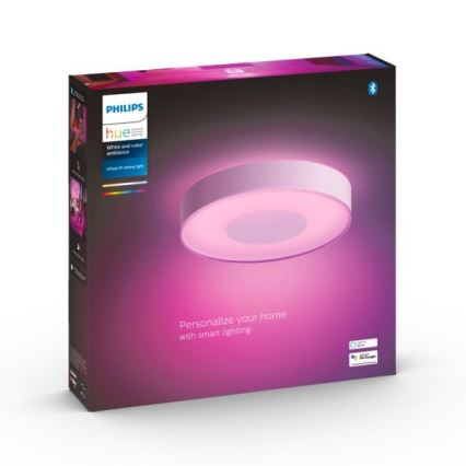 Philips -LED RGB Prigušiva stropna svetiljka Hue INFUSE LED/33,5W/230V 2000-6500K prečnik 381 mm bela