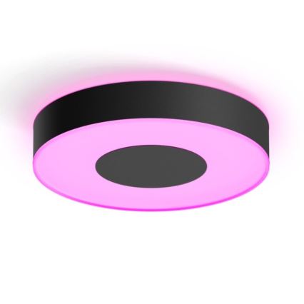 Philips - LED RGB plafonsko svetlo Hue INFUSE, prigušiva, LED/33,5W/230V 2000-6500K prečnik 381 mm crna