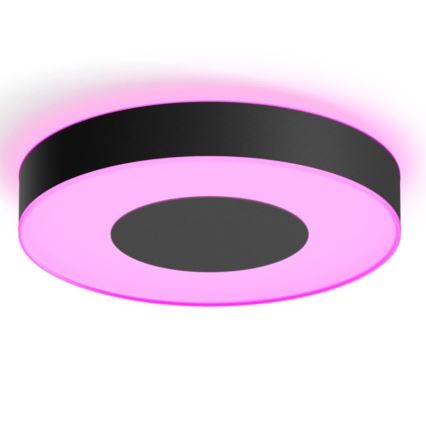 Philips - RGB LED prigušiva plafonska svetiljka Hue INFUSE LED/52,5W/230V 2000-6500K prečnik 425 mm crna