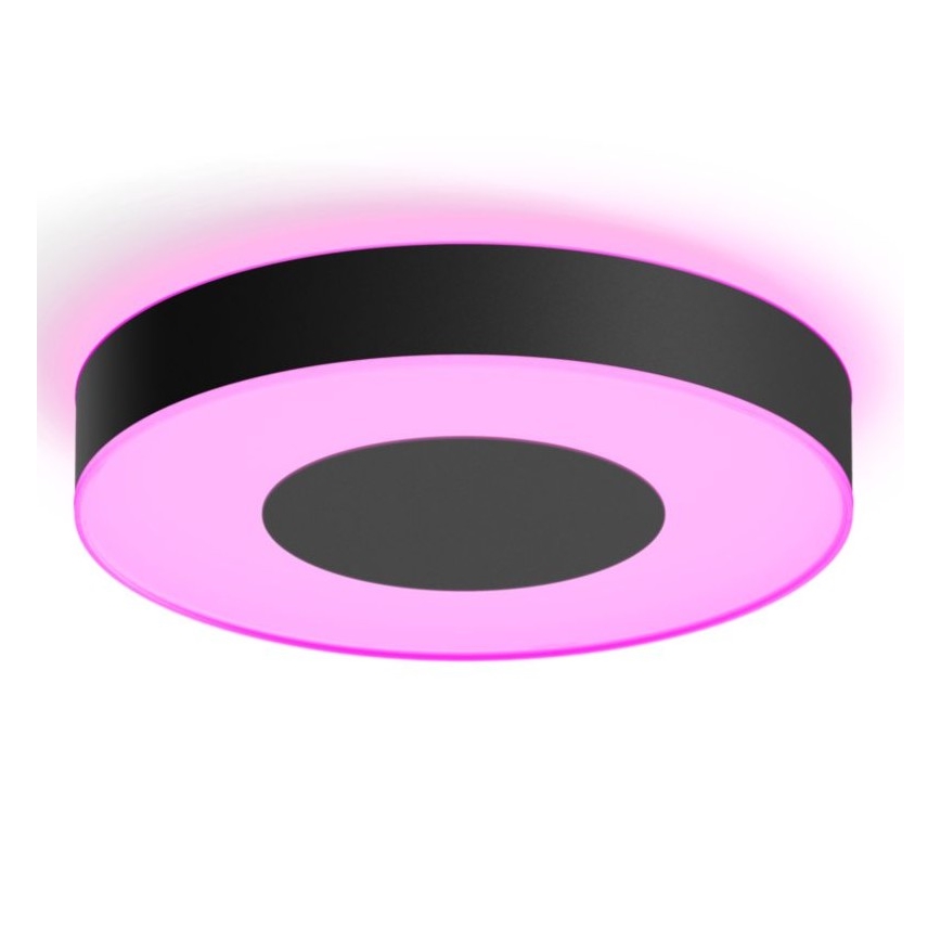 Philips - RGB LED prigušiva plafonska svetiljka Hue INFUSE LED/52,5W/230V 2000-6500K prečnik 425 mm crna