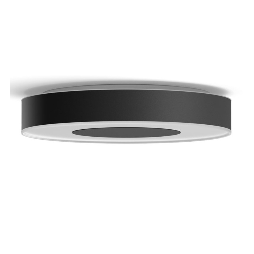 Philips - RGB LED prigušiva plafonska svetiljka Hue INFUSE LED/52,5W/230V 2000-6500K prečnik 425 mm crna