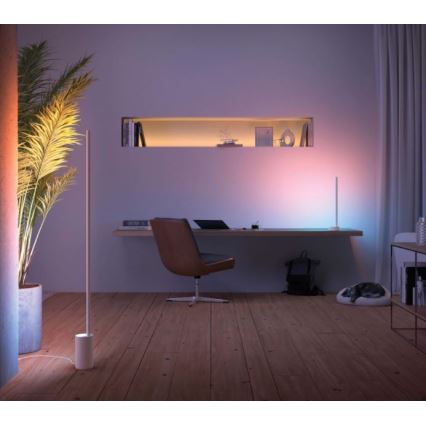 Philips - LED RGB prigušiva stona lampa Hue SIGNE LED/12W/230V 2000-6500K bela