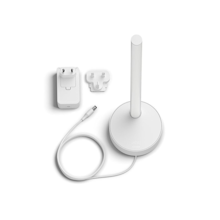 Philips - LED RGB prigušiva stona lampa Hue SIGNE LED/12W/230V 2000-6500K bela