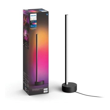 Philips - LED RGB prigušiva stona lampa Hue SIGNE LED/12W/230V 2000-6500K crna