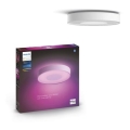 Philips -LED RGB Prigušiva stropna svetiljka Hue INFUSE LED/33,5W/230V 2000-6500K prečnik 381 mm bela