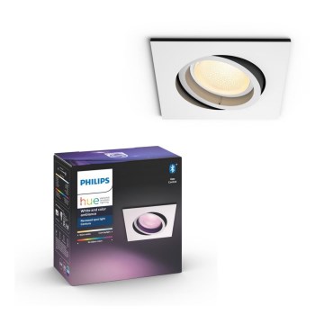 Philips - LED RGB prigušiva ugradna plafonska svetiljka Hue CENTURA 1xGU10/5,7W/230V