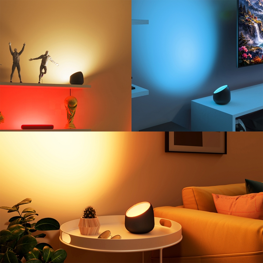 Philips - LED RGB+TW prigušiva stona lampa PAMETNA LED/9W/230V 2200-6500K Wi-Fi