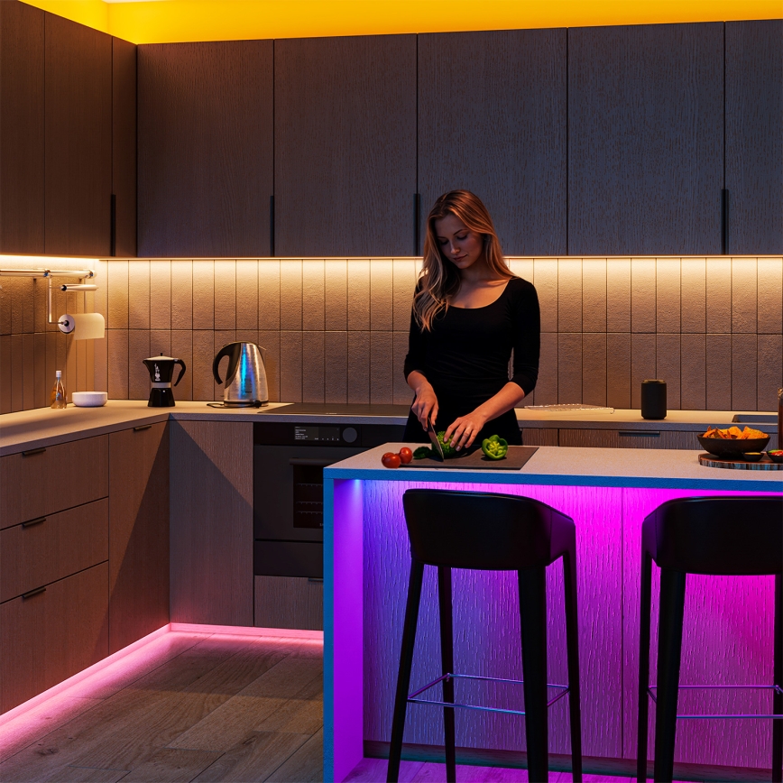 Philips - LED RGBIC Prigušiva traka SMART STRIP 3m LED/13W/230V 2700-6500K Wi-Fi