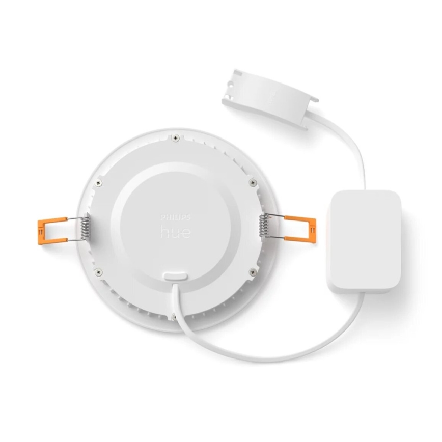 Philips - LED RGBW prigušiva ugradna svetiljka za kupatilo Hue SLIM LED/12W/230V IP44 2200-6500K