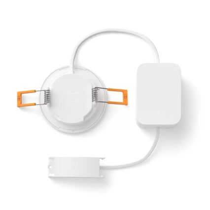 Philips - LED RGBW prigušiva kupatilska ugradna svetiljka Hue SLIM LED/8,3W/230V 2000-6500K IP44 bela